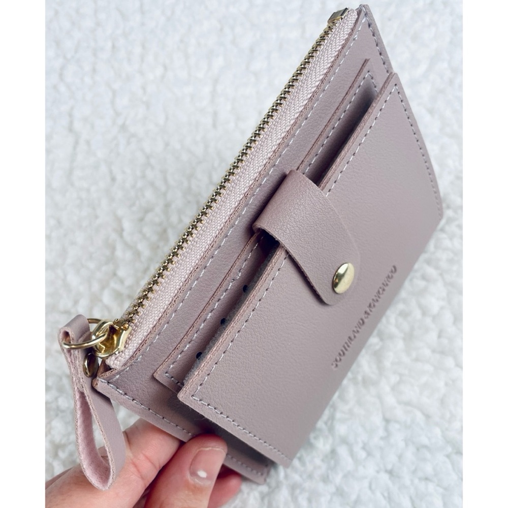 (NWOT) SOUTHLAND & KANGAROO • Dusty Lavender Vegan Leather Mini Wallet - Picture 6 of 10